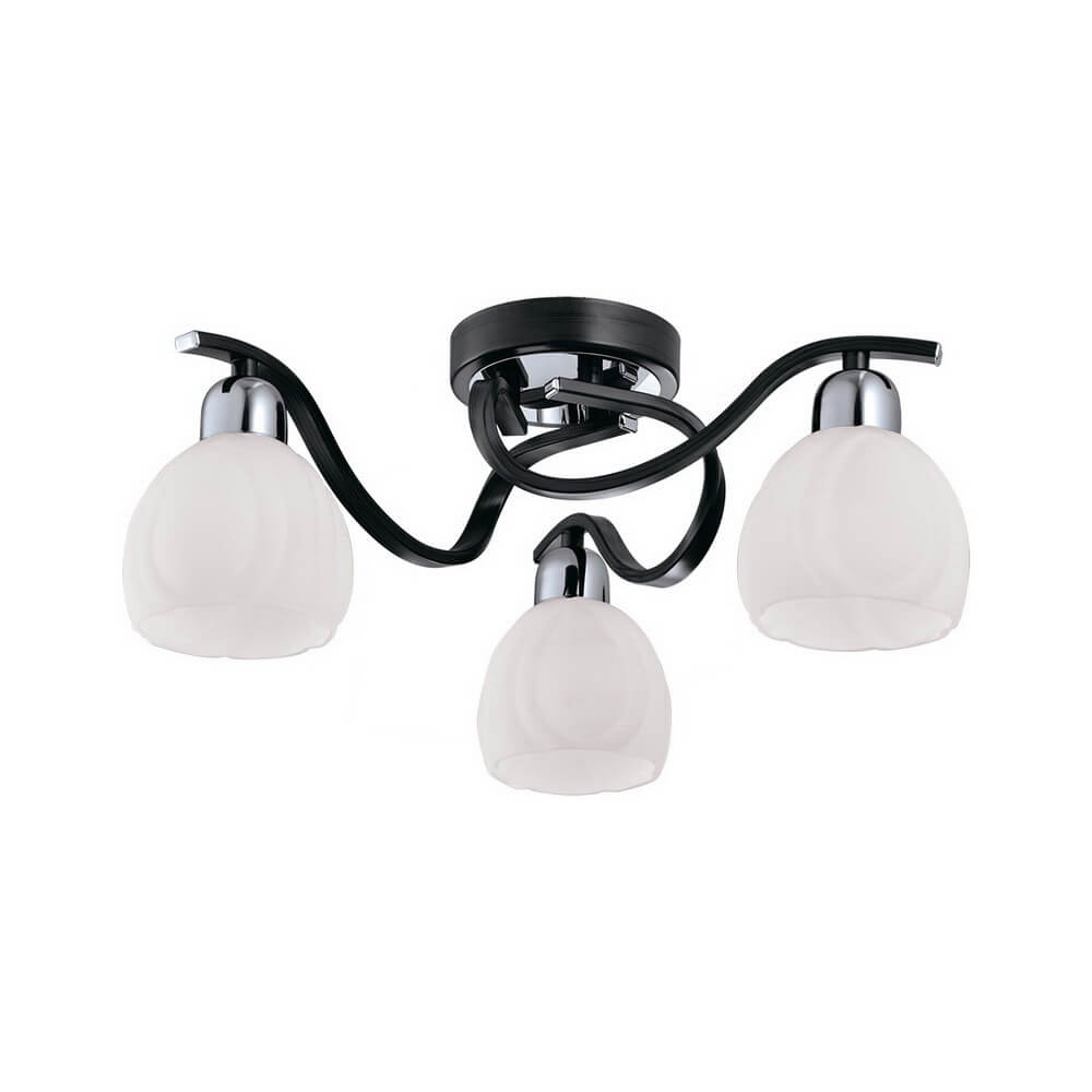 

Потолочная люстра IDLamp Gioconda 389/3PF-Blackchrome