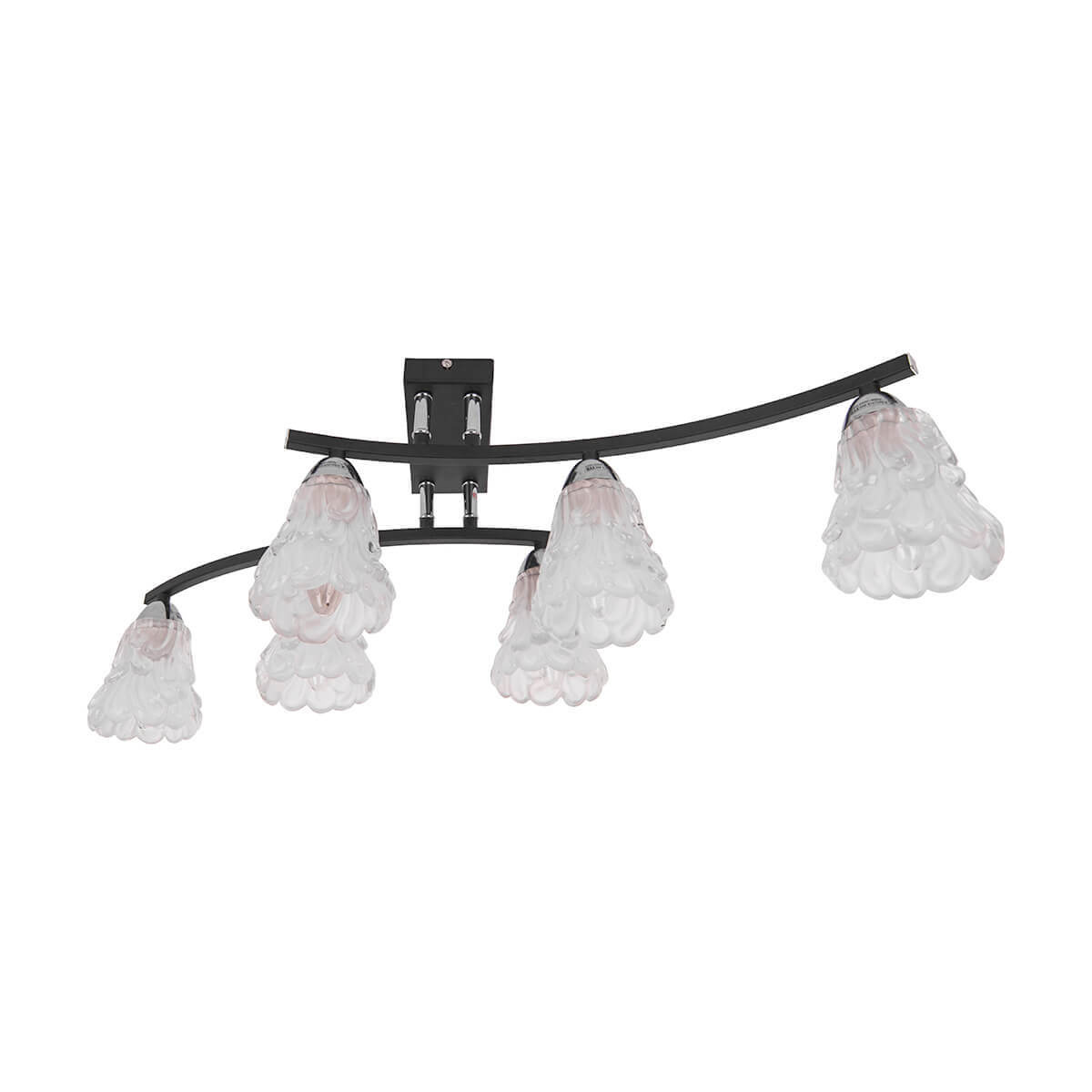 

Потолочная люстра IDLamp Simone 217/6PF-Blackchrome