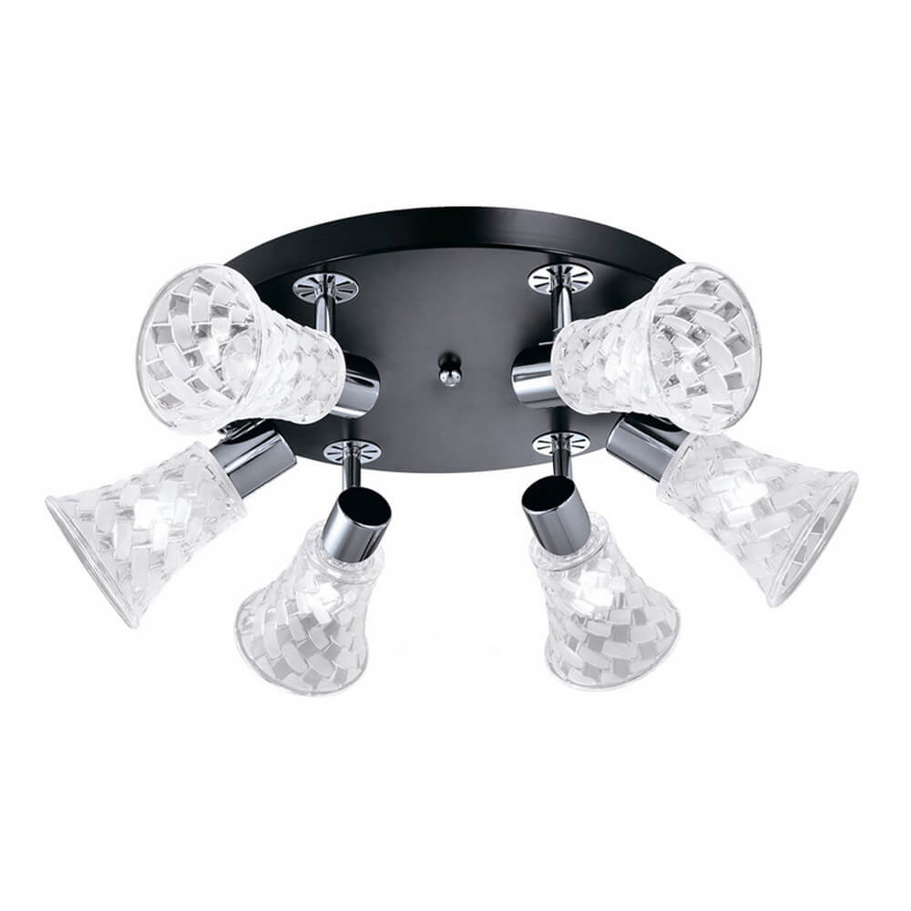 

Спот IDLamp Tonia 363/6B-Blackchrome