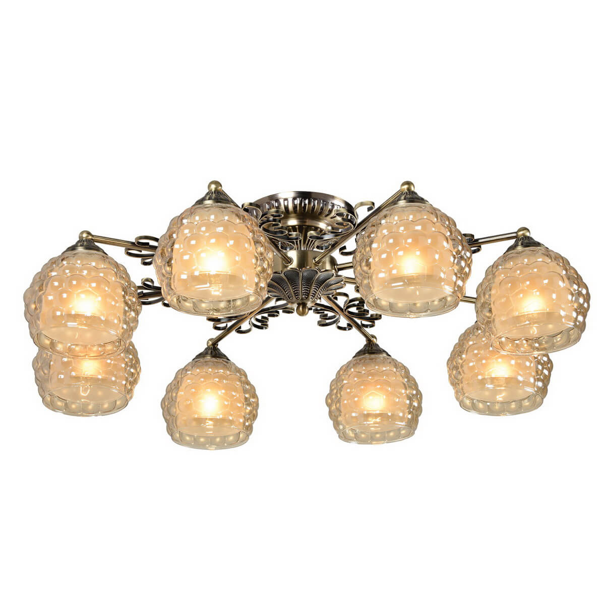 

Потолочная люстра IDLamp Bella 285/8PF-Oldbronze