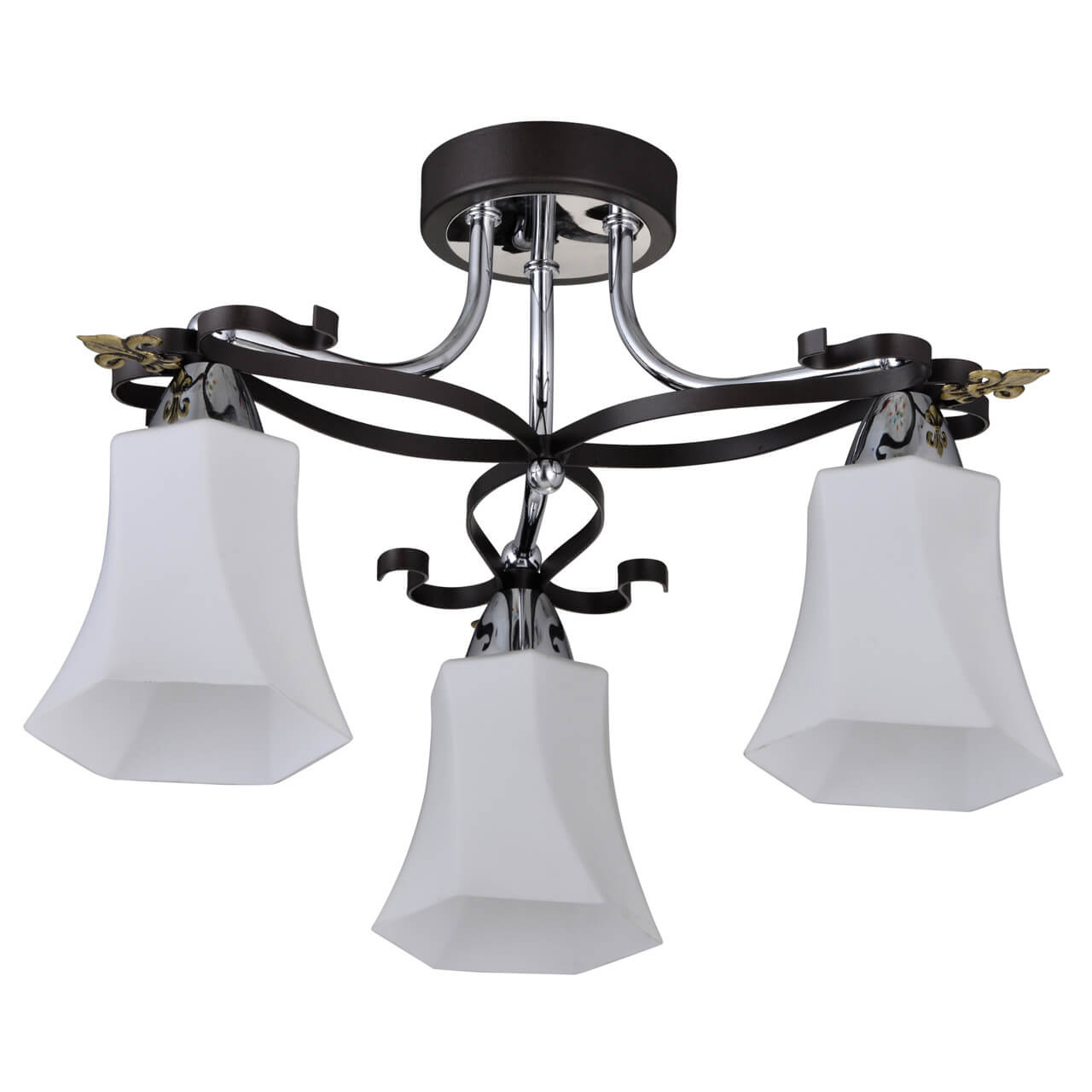 

Потолочная люстра IDLamp Monga 849/3PF-Dark
