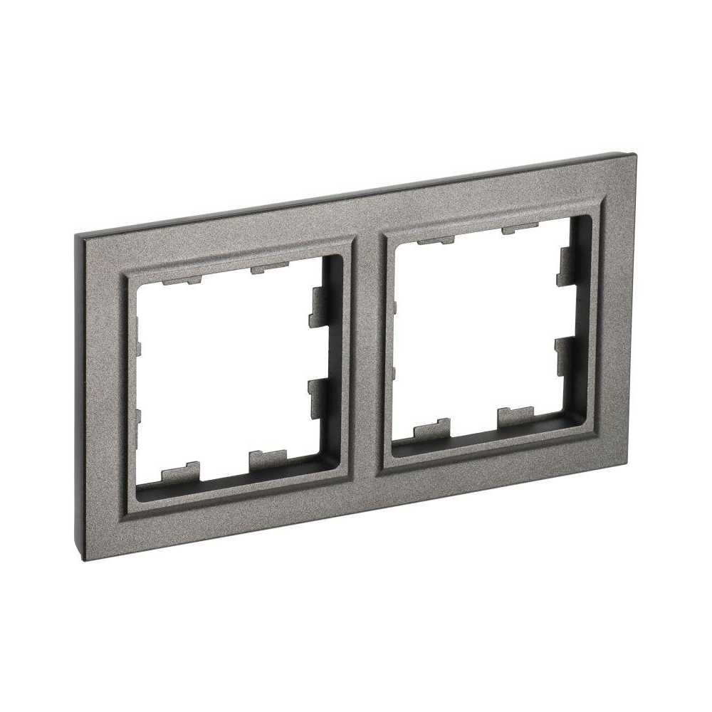 

Рамка 2-постовая IEK Brite шампань BR-M22-K37, BR-M22-K37 Brite шампань