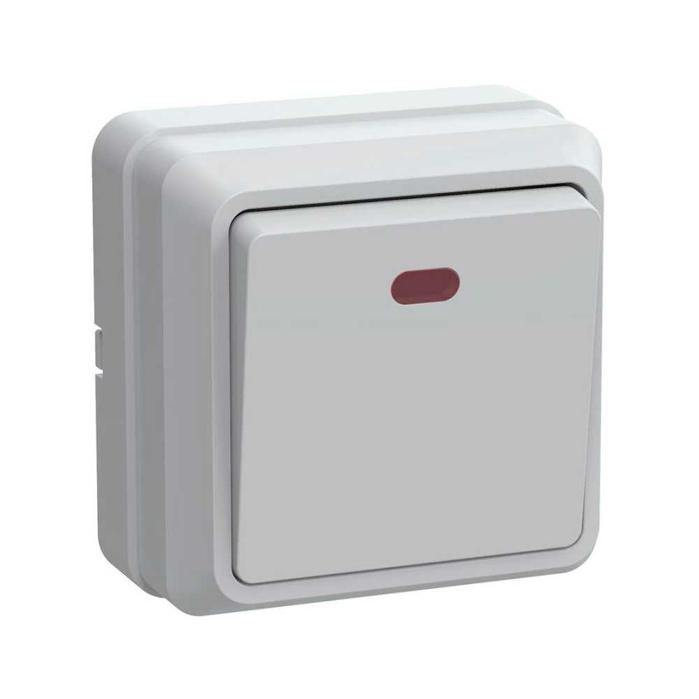 

Выключатель одноклавишный IEK Oktava белый EVO11-K01-10-DC, EVO11-K01-10-DC Oktava белый