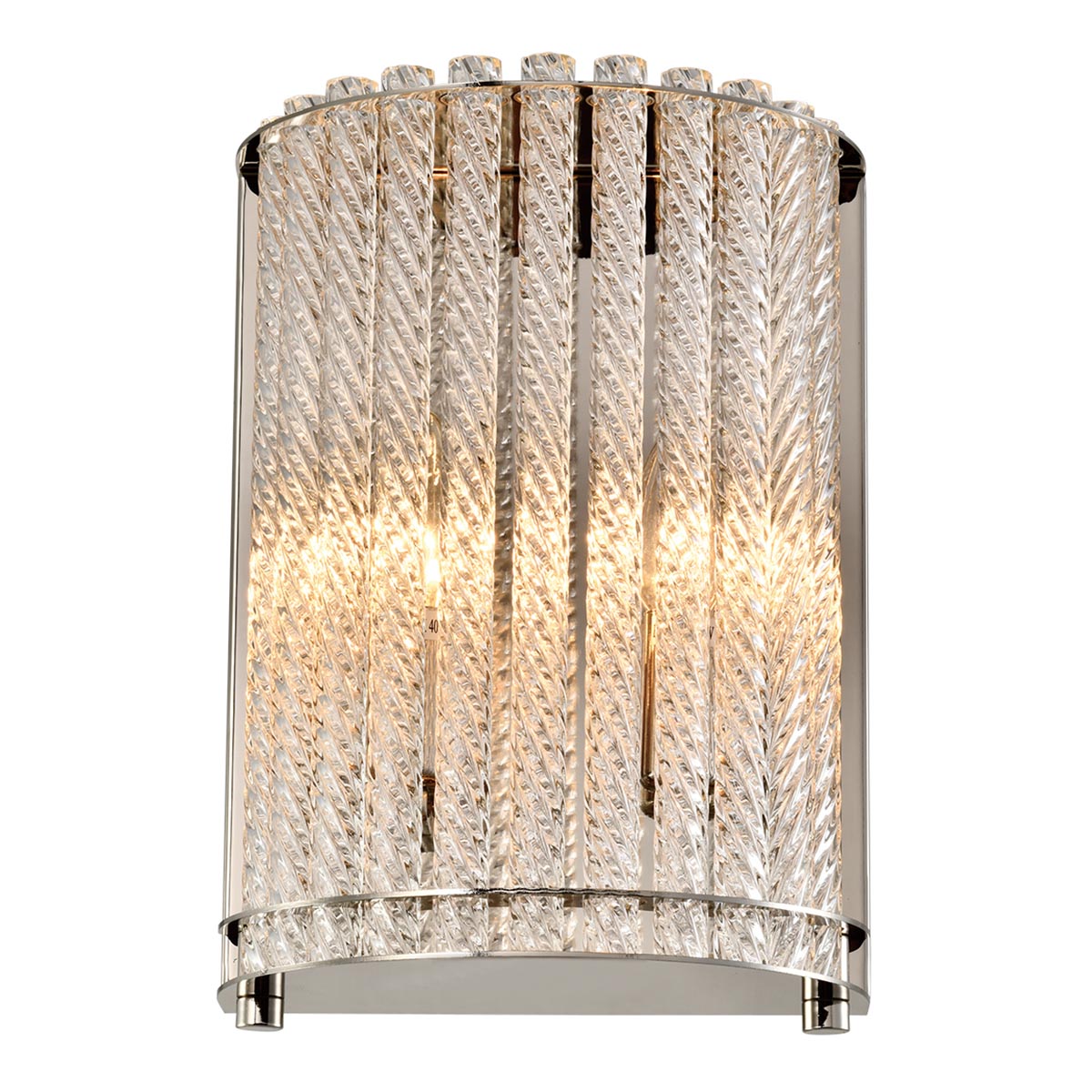 

Настенный светильник iLamp Manhattan W2554-2 NIC, Никель, W2554-2 NIC Manhattan