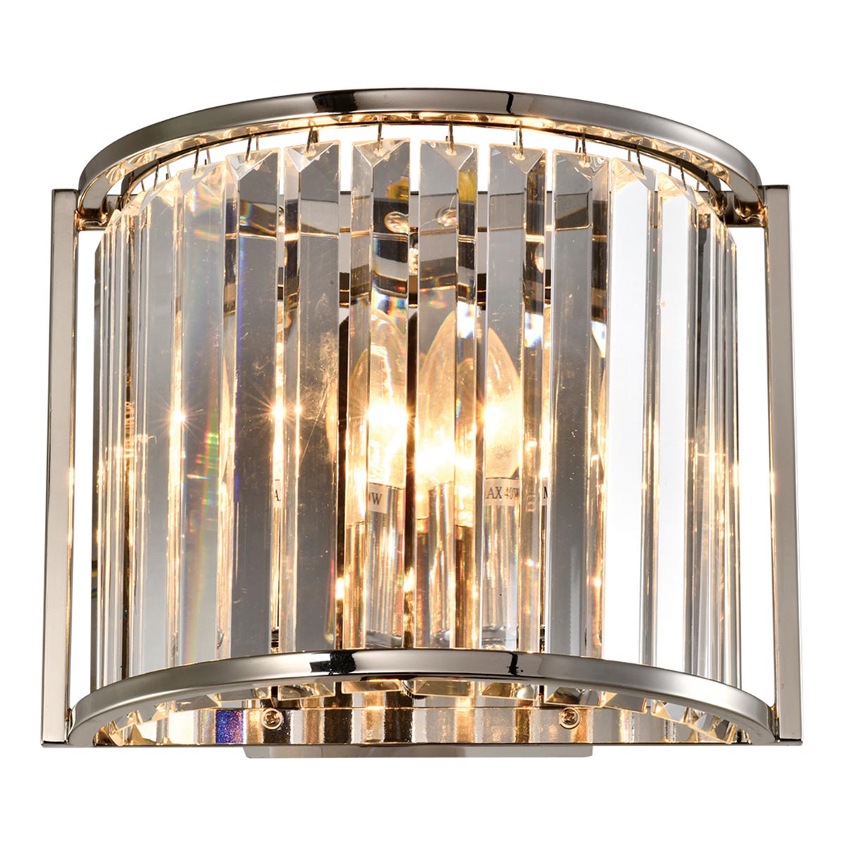 

Настенный светильник iLamp Qeens W2553-2 NIC, Никель, W2553-2 NIC Panorama