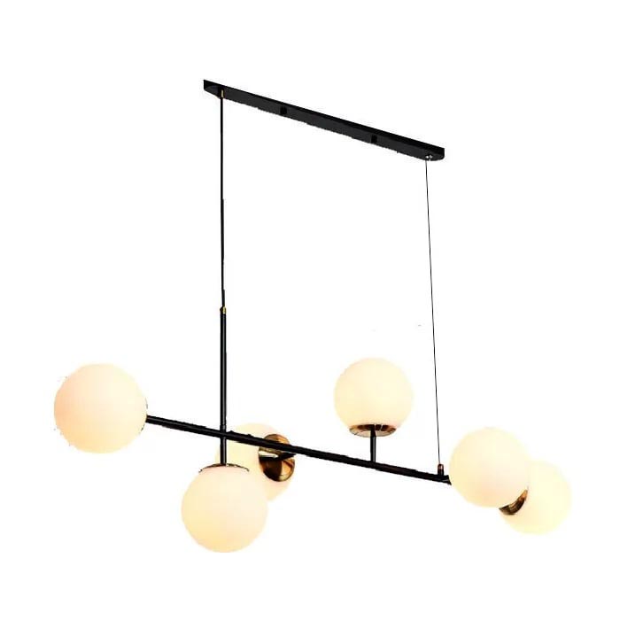 

Подвесная люстра iLamp Golden 9136P/6 BK-WH, Белый, 9136P/6 BK-WH Golden