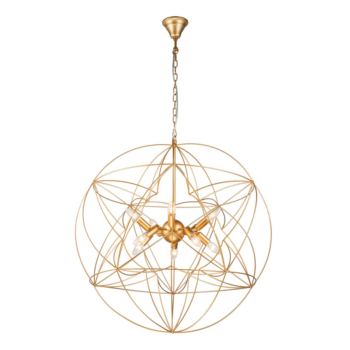 

Подвесная люстра iLamp Element 8777-800 Gold, Золотой, 8777-800 GL Element