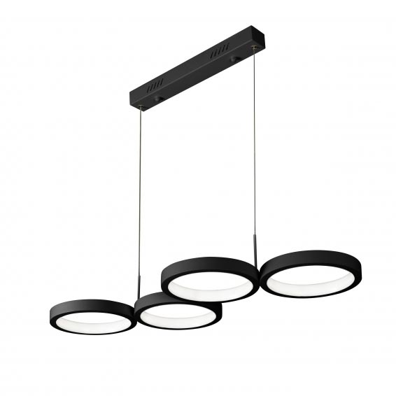 

Подвесной светодиодный светильник iLedex Ring Star 9004-4-D BK, Черный, 9004-4-D BK Ring Star