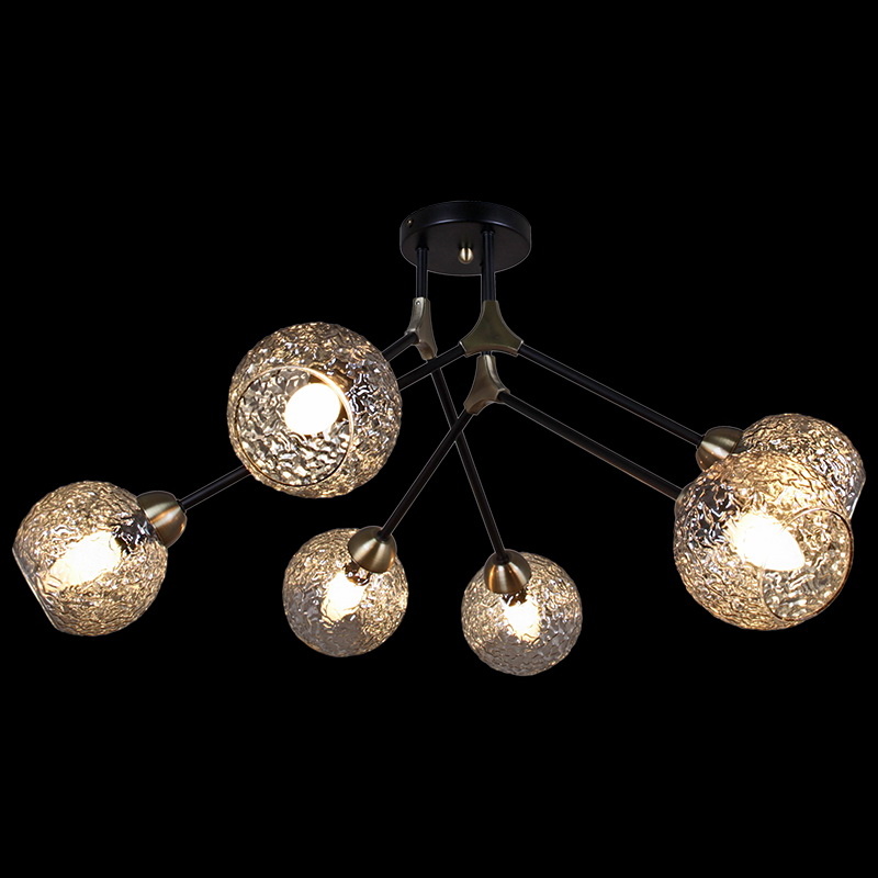 

Потолочная люстра Illumico IL0264-6CSQ-79 BK AB, Черный, IL0264-6CSQ-79 BK AB