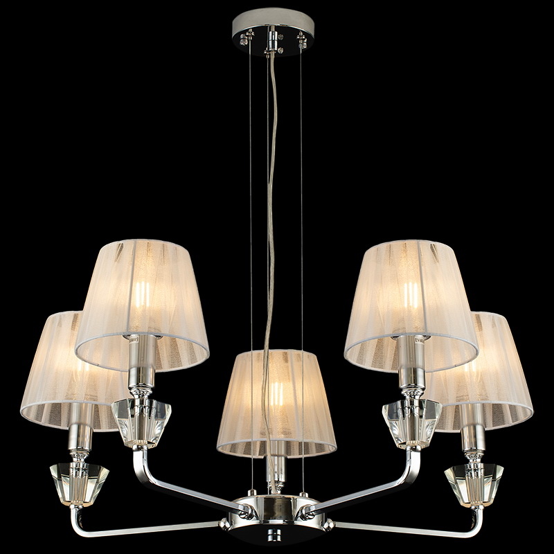 

Подвесная люстра Illumico IL5274-5N-27 CR, Хром, IL5274-5N-27 CR