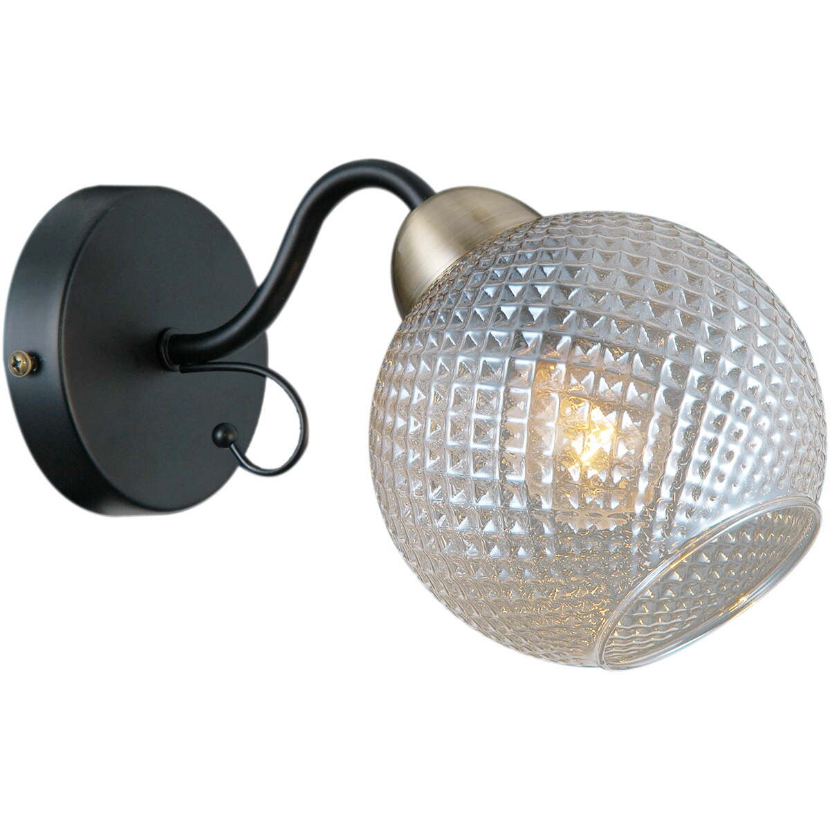 

Бра Illumico IL0190-1WSQ-79 BK AB, Черный, IL0190-1WSQ-79 BK AB