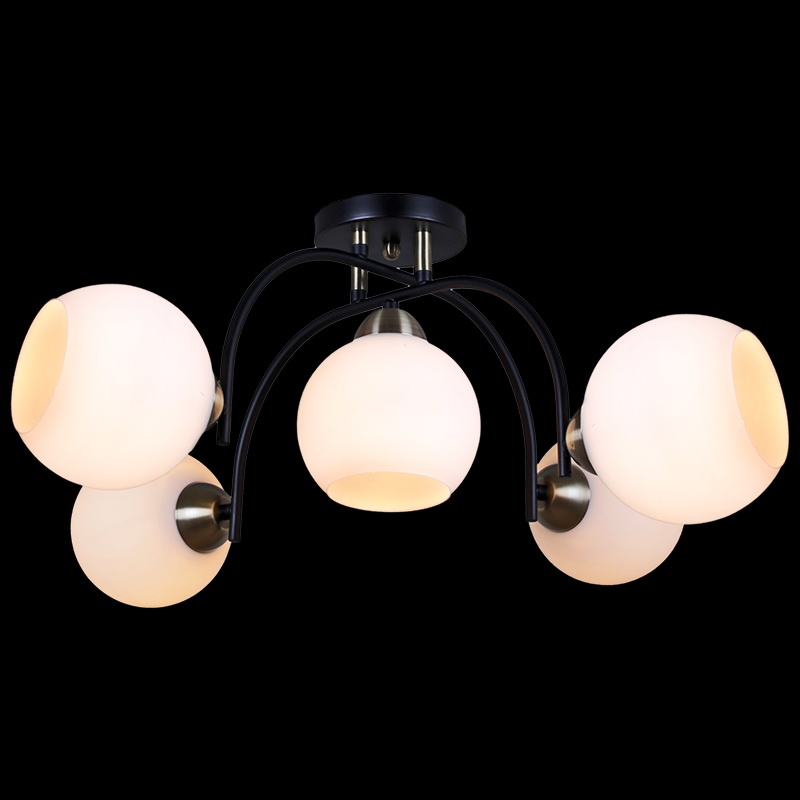 

Потолочная люстра Illumico IL0250-5CSQ-79 BK AB, Черный, IL0250-5CSQ-79 BK AB