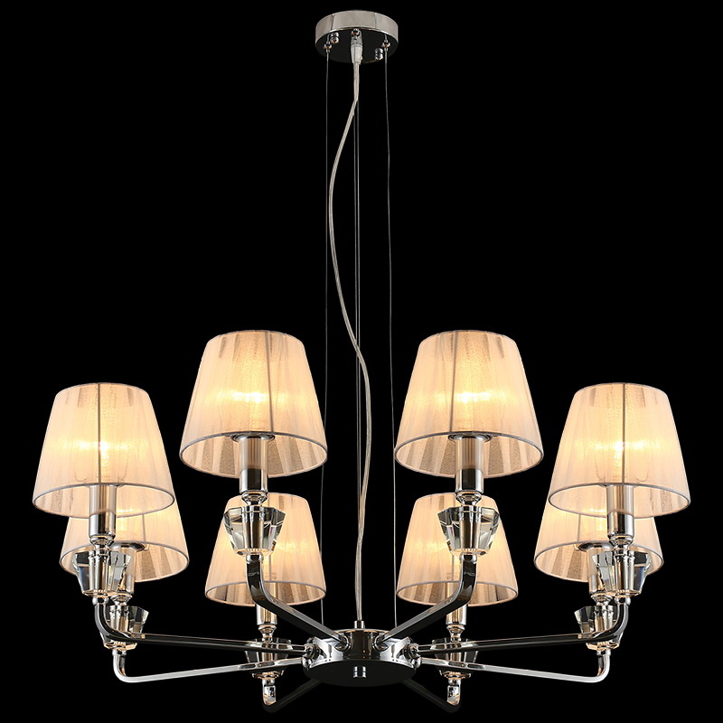 

Подвесная люстра Illumico IL5274-8N-27 CR, Хром, IL5274-8N-27 CR