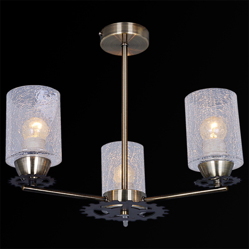 

Подвесная люстра Illumico IL6925-3CIN-59 AB, Античная бронза, IL6925-3CIN-59 AB