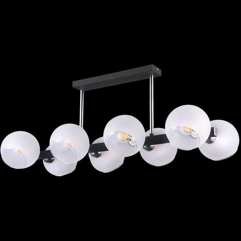 

Потолочная люстра Illumico IL9559-8PSQ-79 CR BK, Черный, IL9559-8PSQ-79 CR BK