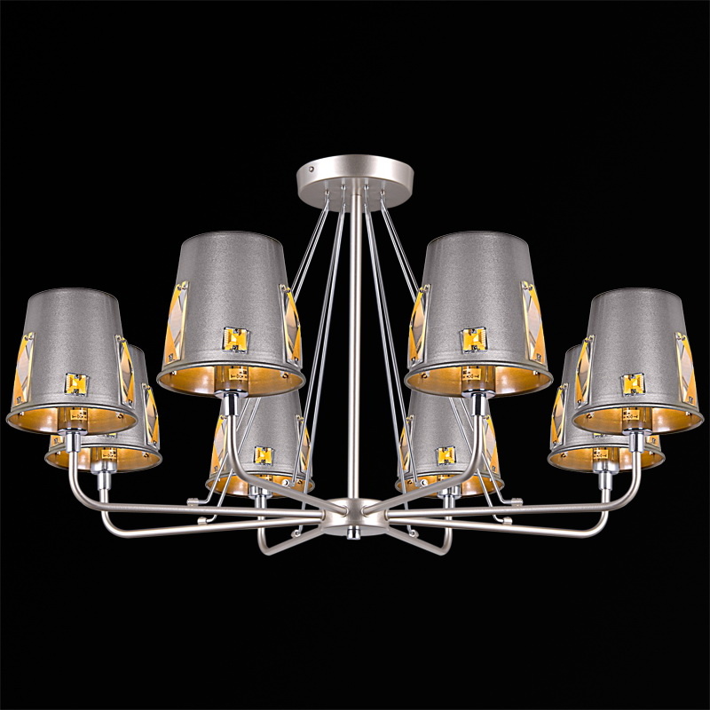 

Подвесная люстра Illumico IL9407-8PSQ-29 CHS CR, Хром, IL9407-8PSQ-29 CHS CR