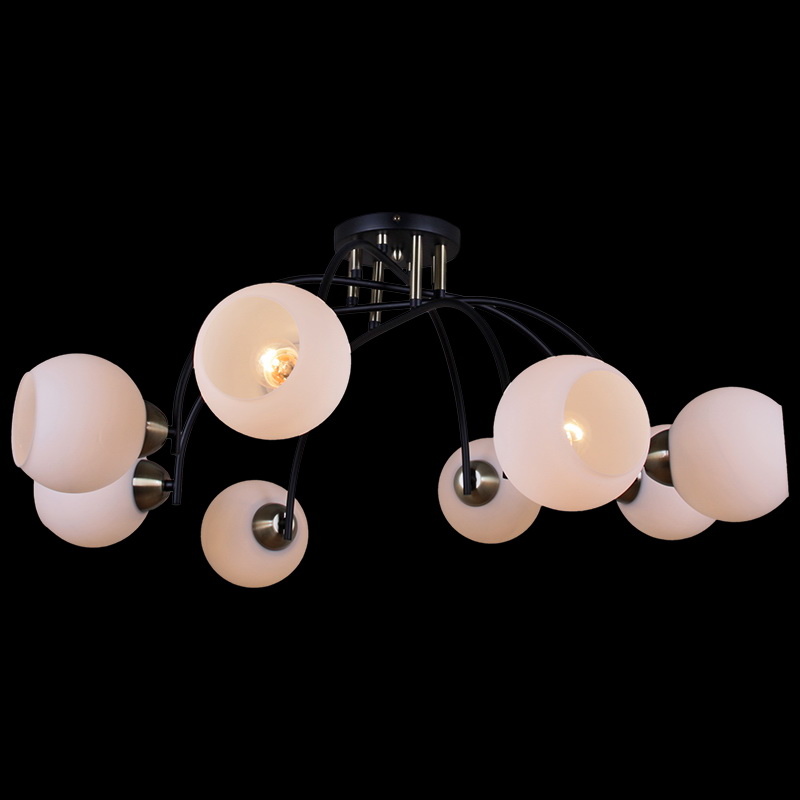 

Потолочная люстра Illumico IL0250-8CSQ-79 BK AB, Черный, IL0250-8CSQ-79 BK AB