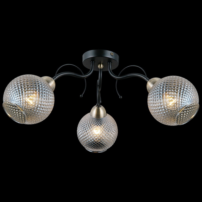 

Потолочная люстра Illumico IL0190-3CSQ-79 BK AB, Черный, IL0190-3CSQ-79 BK AB