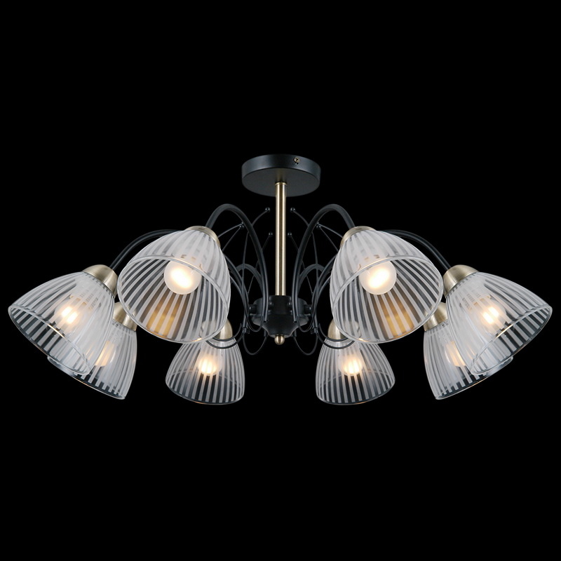 

Потолочная люстра Illumico IL0198-8CSQ-79 BK AB, Черный, IL0198-8CSQ-79 BK AB