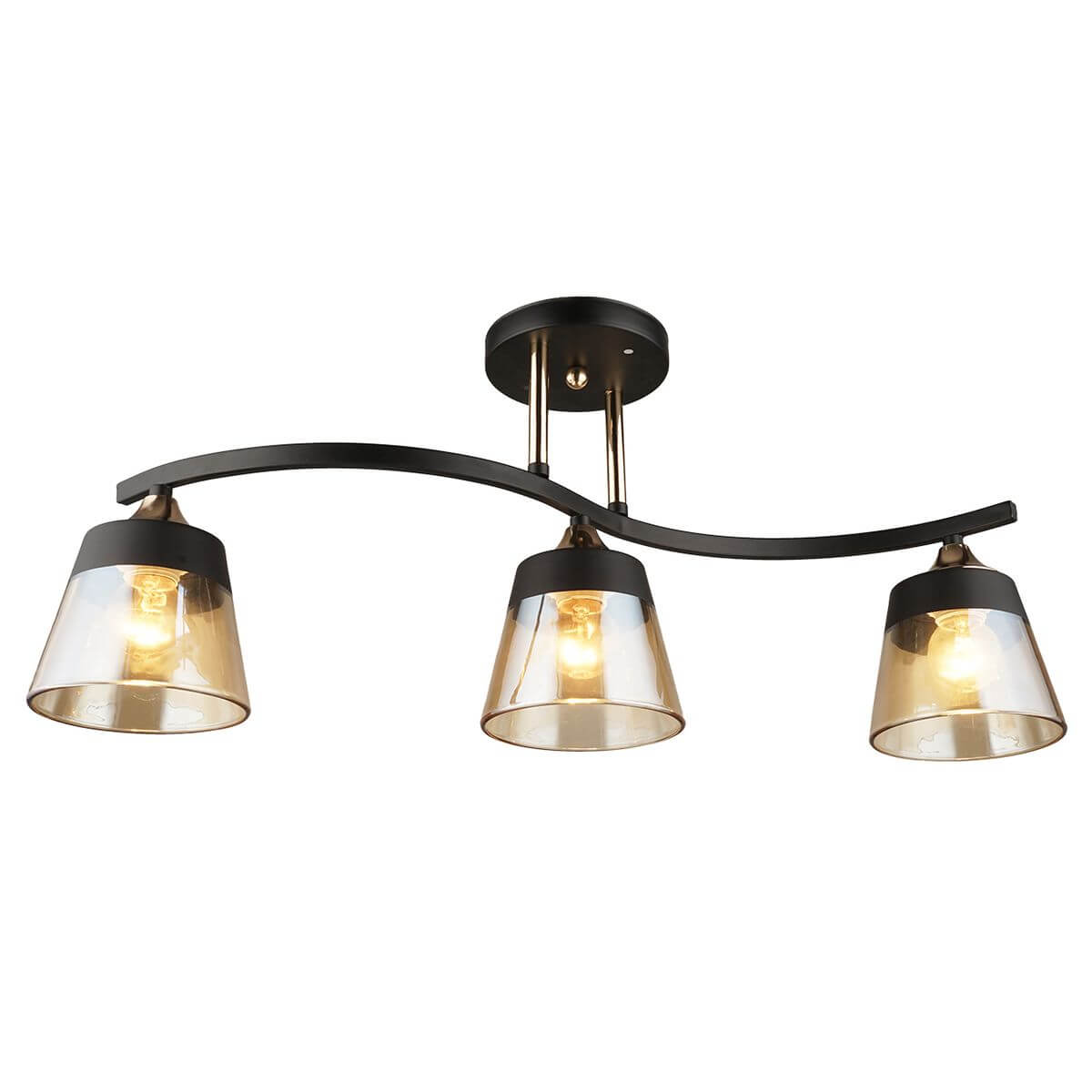 

Потолочная люстра IMEX MD.3772-3-S BK+FGD, Янтарный, MD.3772-3-S BK+FGD MD.3772