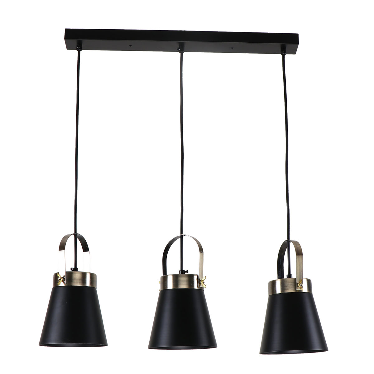 

Подвесной светильник IMEX MD.3607-3-P BK+AB, Черный, MD.3607-3-P BK+AB MD.3607
