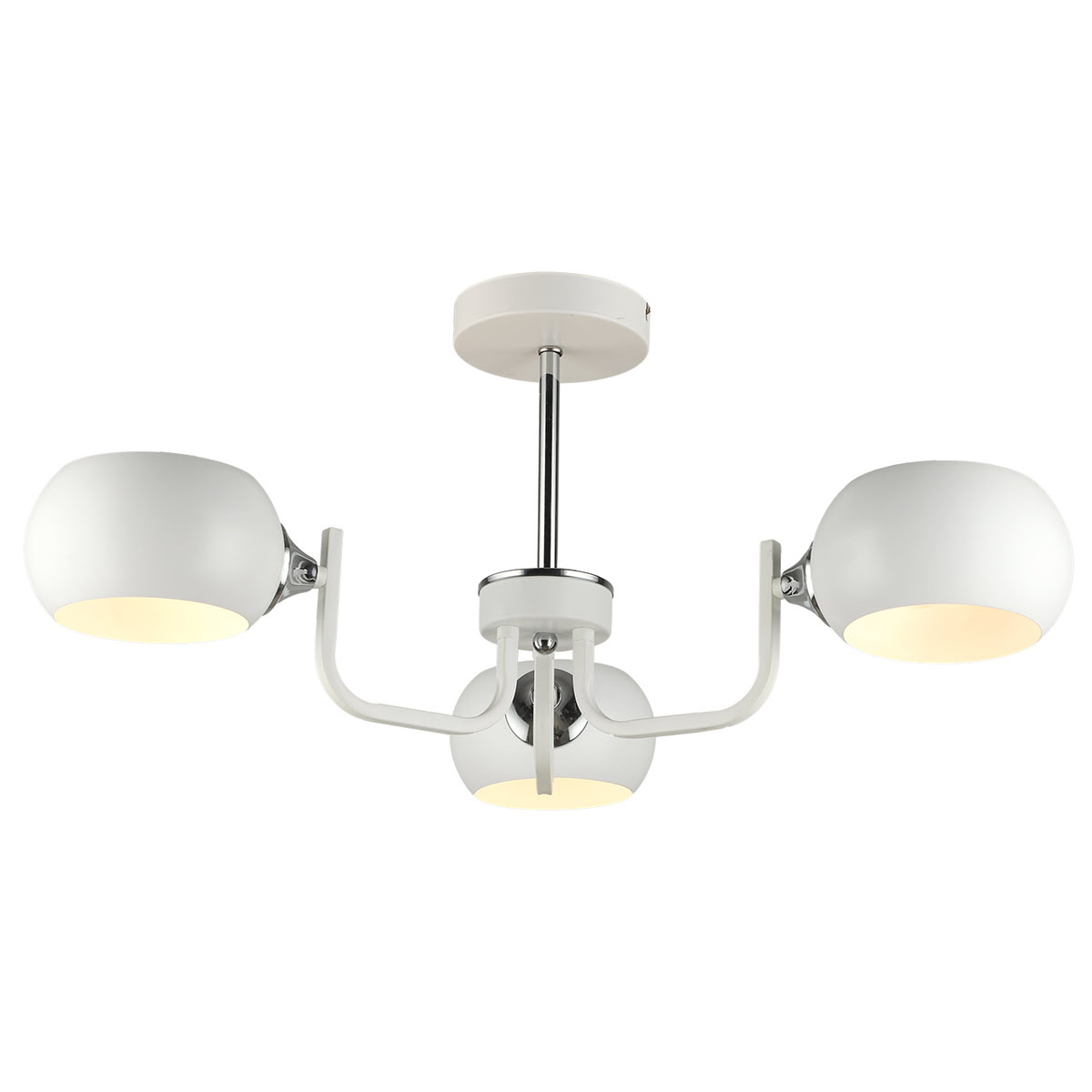 

Потолочная люстра IMEX MD.4914-3-S WH+CH, Белый, MD.4914-3-S WH+CH MD.4914