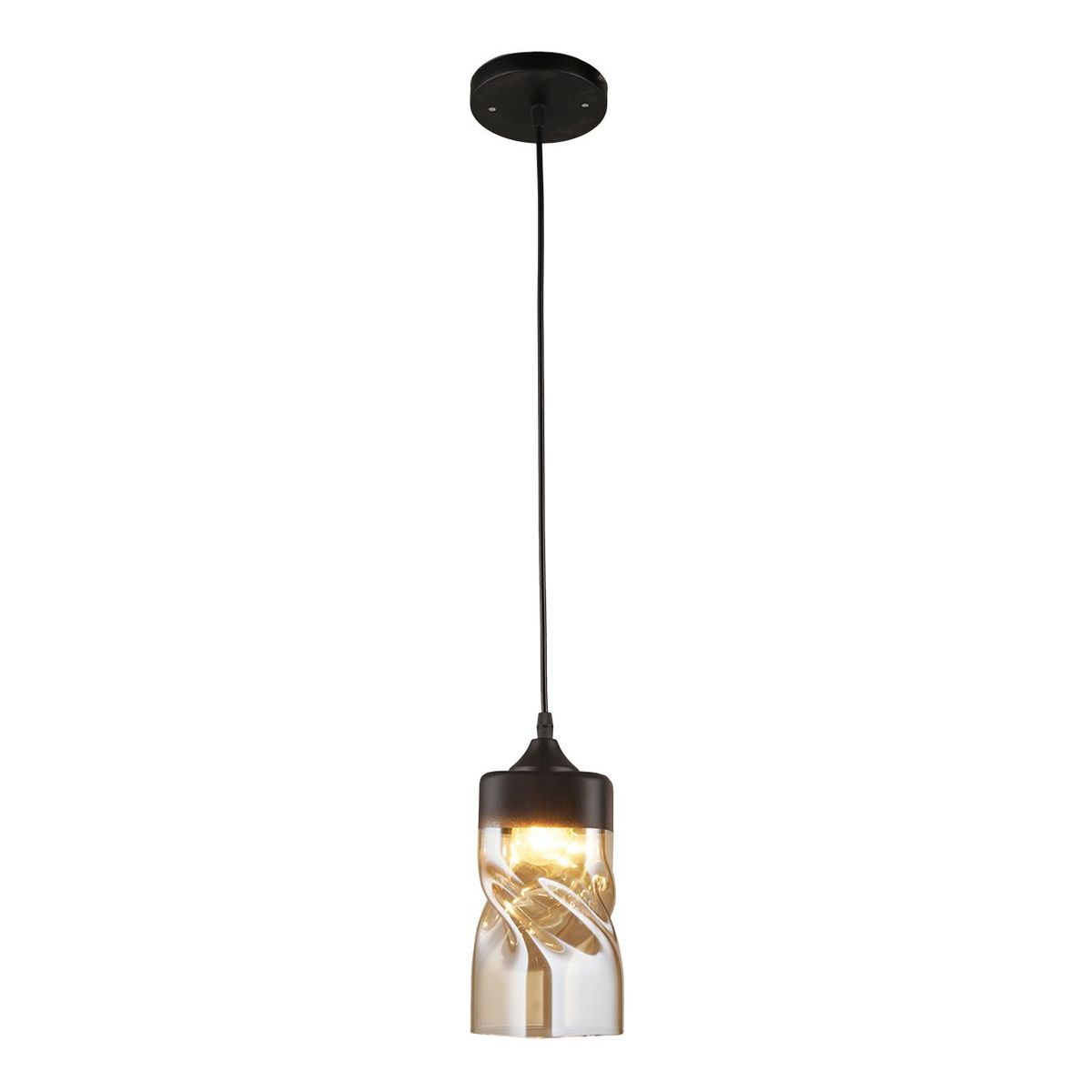 

Подвесной светильник IMEX MD.3738-1-P BK, Янтарный, MD.3738-1-P BK MD.3738