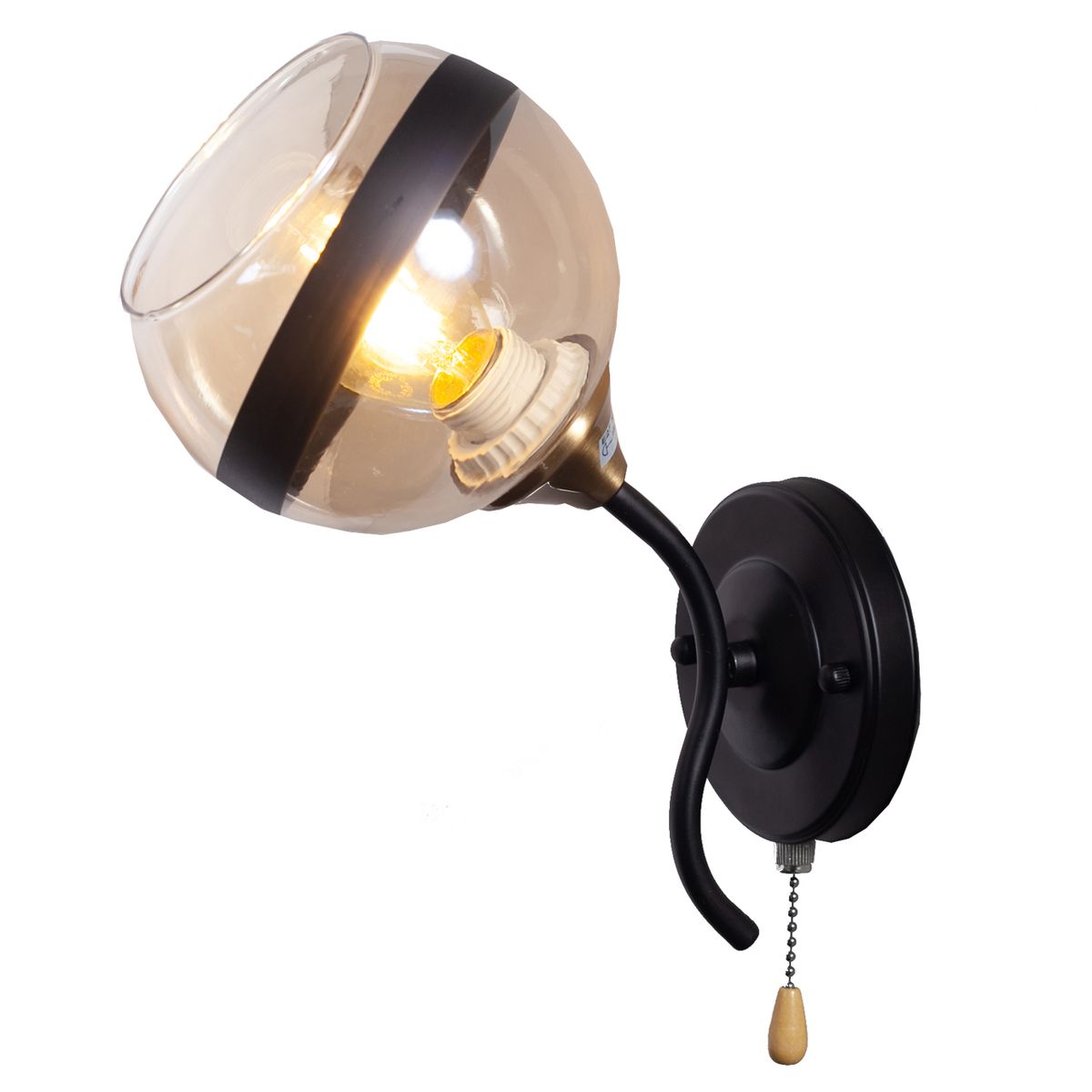 

Бра IMEX MD.3595-1-W COFFEE+FGD, Янтарный, MD.3595-1-W COFFEE+FGD 3595