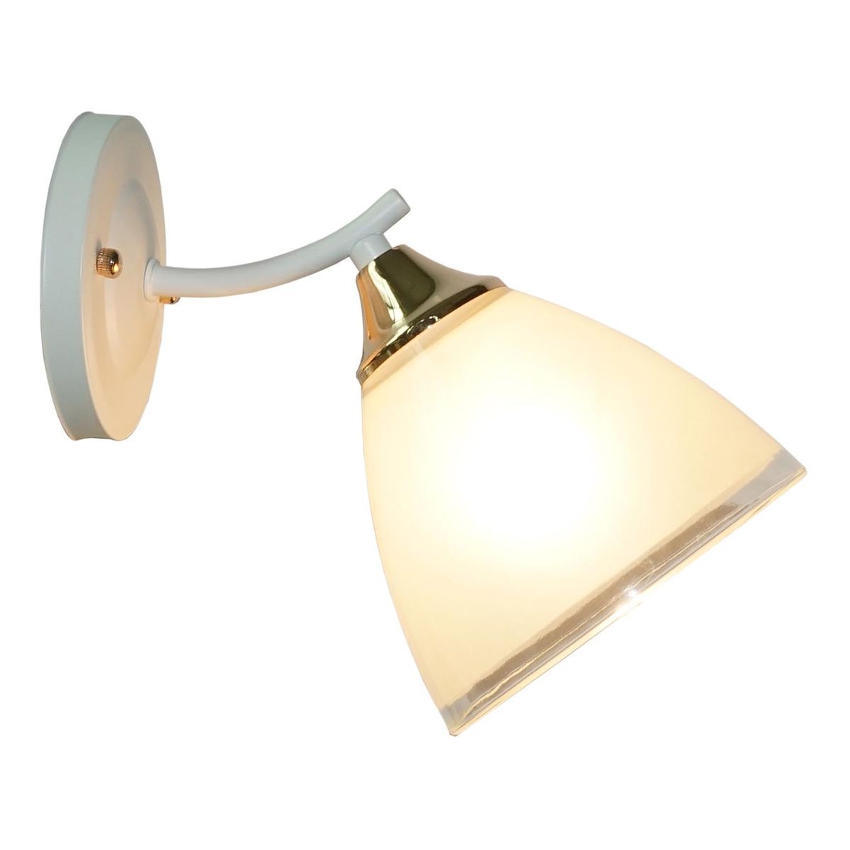 

Бра IMEX MD.1092-1-W WH+FGD, Белый, MD.1092-1-W WH+FGD MD.1092