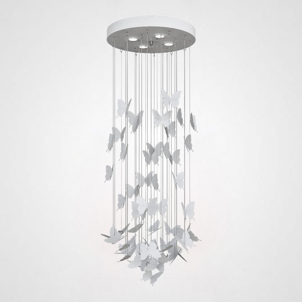 

Подвесная люстра Imperium Loft Night Butterflies 189534-22, Белый, 189534-22 Night Butterflies