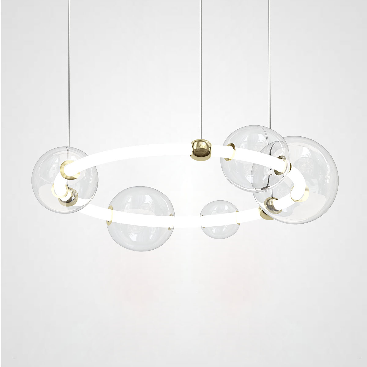 

Подвесная люстра Imperium Loft Sessa Ring 195004-23, Белый, 195004-23 Sessa Ring