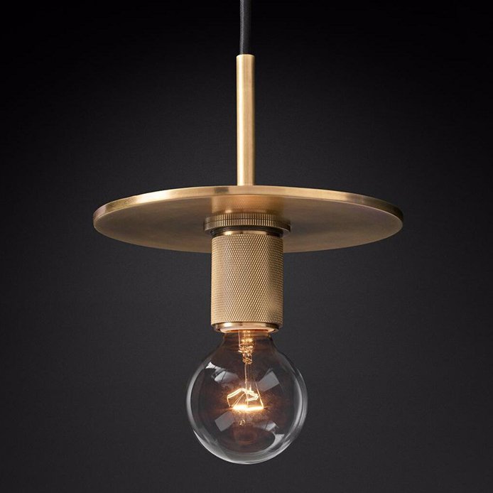 

Подвесной светильник Imperium Loft RH Utilitaire Disk Shade Pendant 123643-22, Латунь, 123643-22 RH U.D.S.Pendant