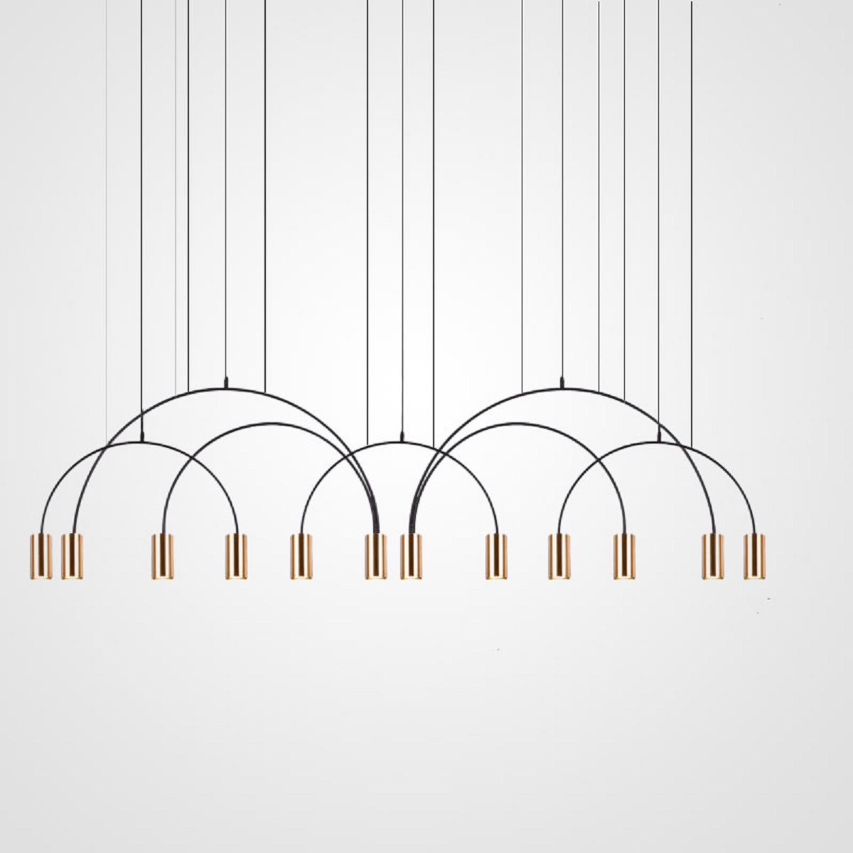 

Подвесная люстра Imperium Loft Arc 212846-26, Золотой, 212846-26 Arc