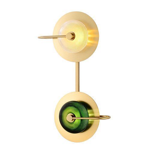

Бра Imperium Loft Green Disk 144306-22, Латунь, 144306-22 Green Disk