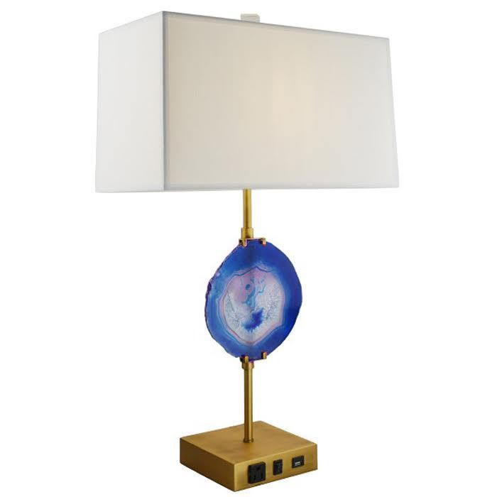 

Настольная лампа Imperium Loft Blue Agate 143994-22, Белый, 143994-22 Blue Agate