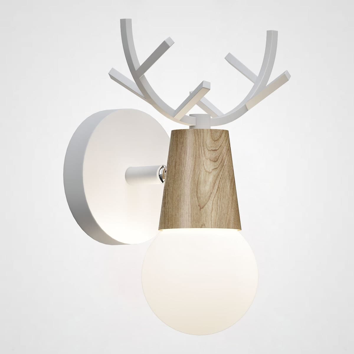 

Бра Imperium Loft Deer 181041-26, Белый, 181041-26 Deer