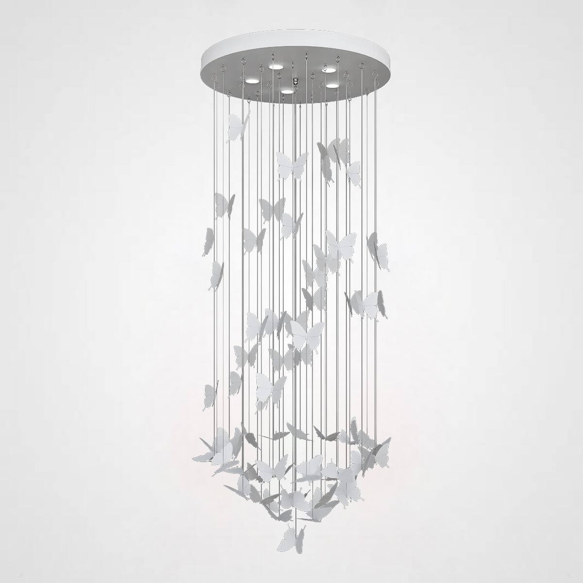 

Подвесная люстра Imperium Loft Night Butterflies 189536-22, Белый, 189536-22 Night Butterflies