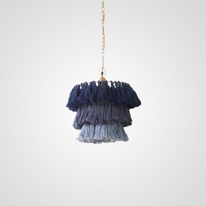 

Подвесной светильник Imperium Loft Tassel 181895-26, Синий, 181895-26 Tassel
