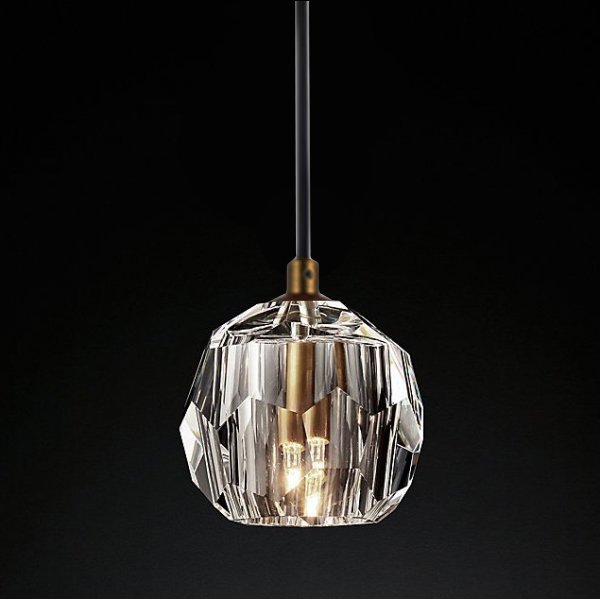 

Подвесной светильник Imperium Loft RH Boule De Cristal 84594-22, Латунь, 84594-22 RH Boule De Cristal