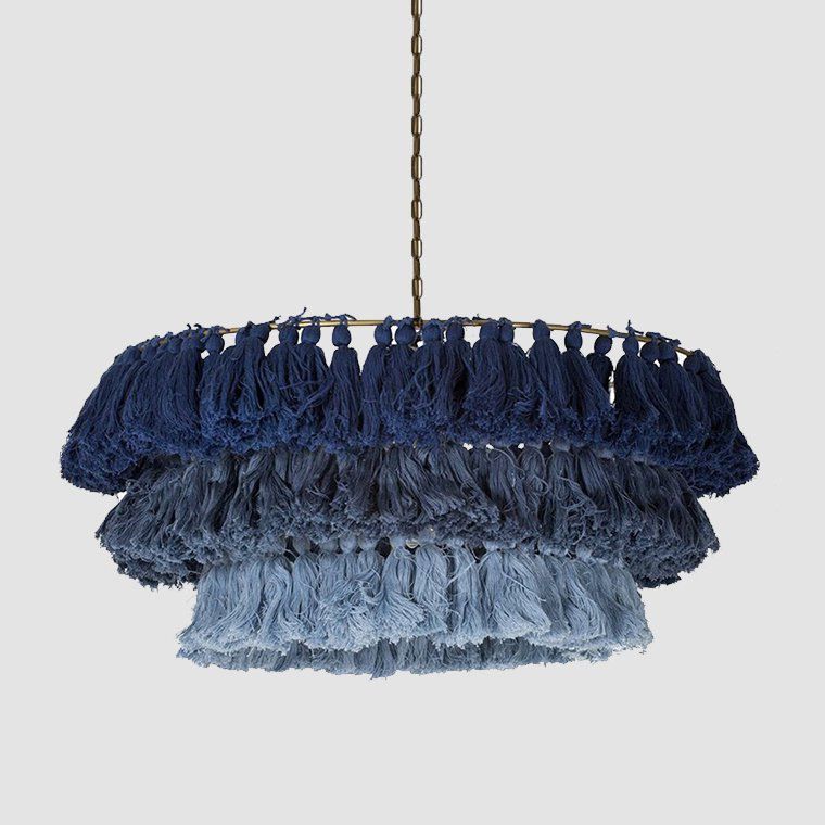 

Подвесной светильник Imperium Loft Tassel 179697-26, Синий, 179697-26 Tassel