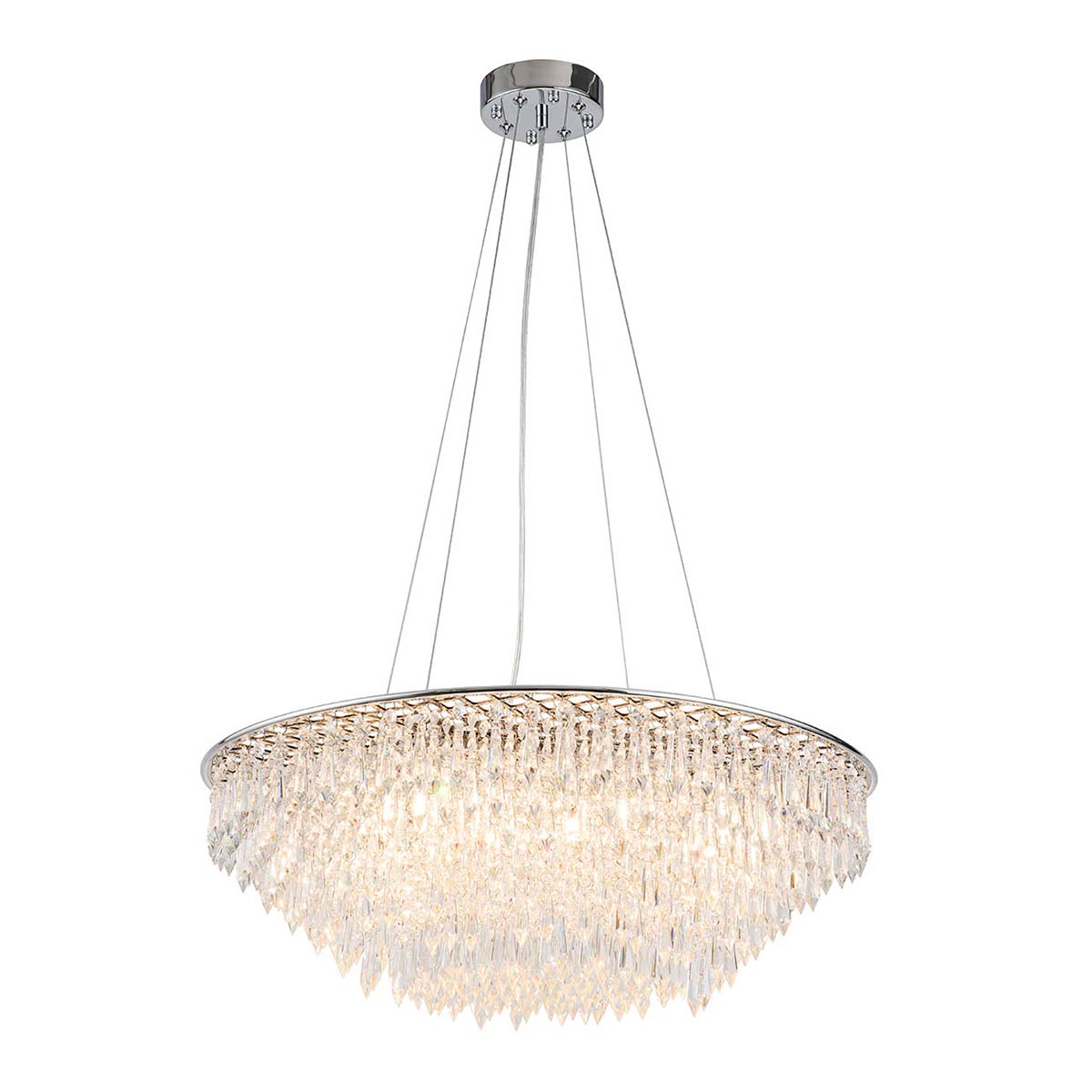 

Подвесная люстра Indigo INTRIGO 12028/8P Chrome V000368, Хром, V000368 INTRIGO