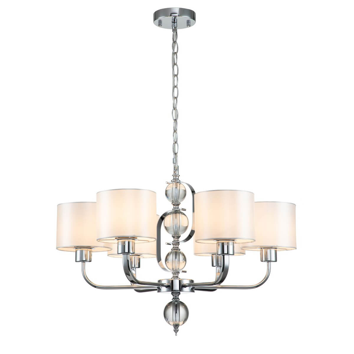 

Подвесная люстра Indigo Davinci 13011/6P Chrome V000263, Белый, V000263 Davinci