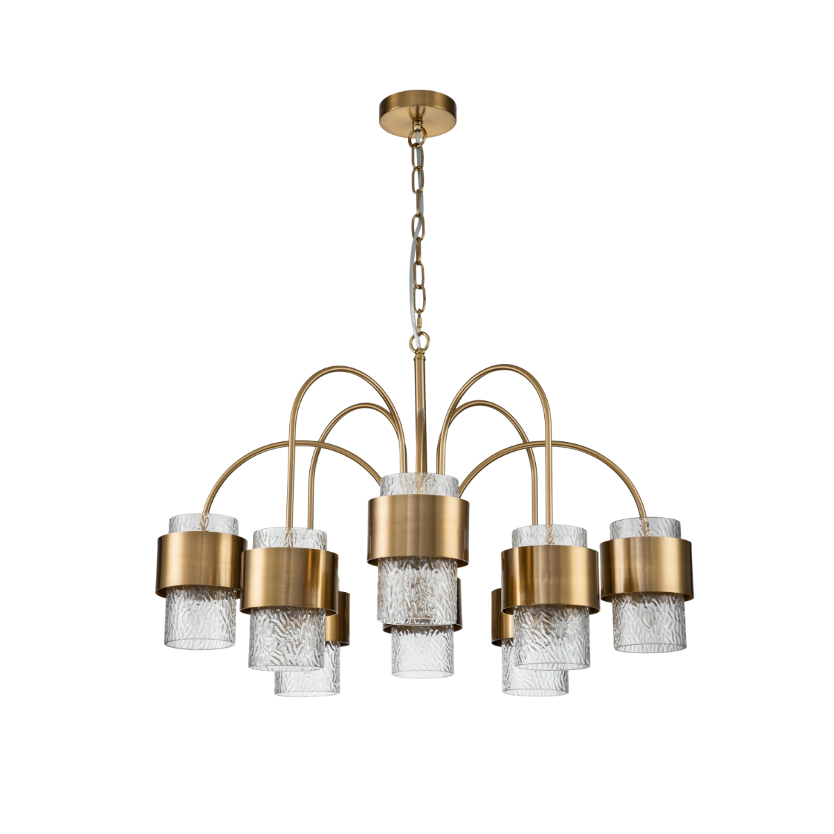 

Подвесная люстра Indigo ELEGANZA 12019/A/8P Brass V000323, Бронза, V000323 ELEGANZA