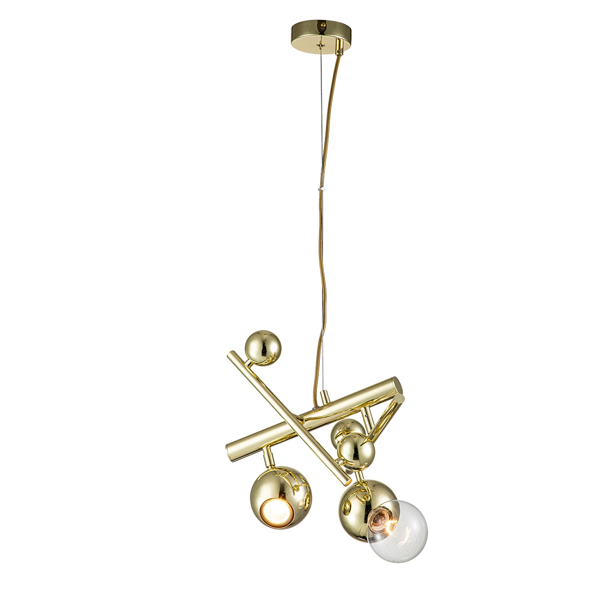 

Подвесной светильник Indigo Saldo 11033/2P Gold V000334, Золотой, V000334 Saldo