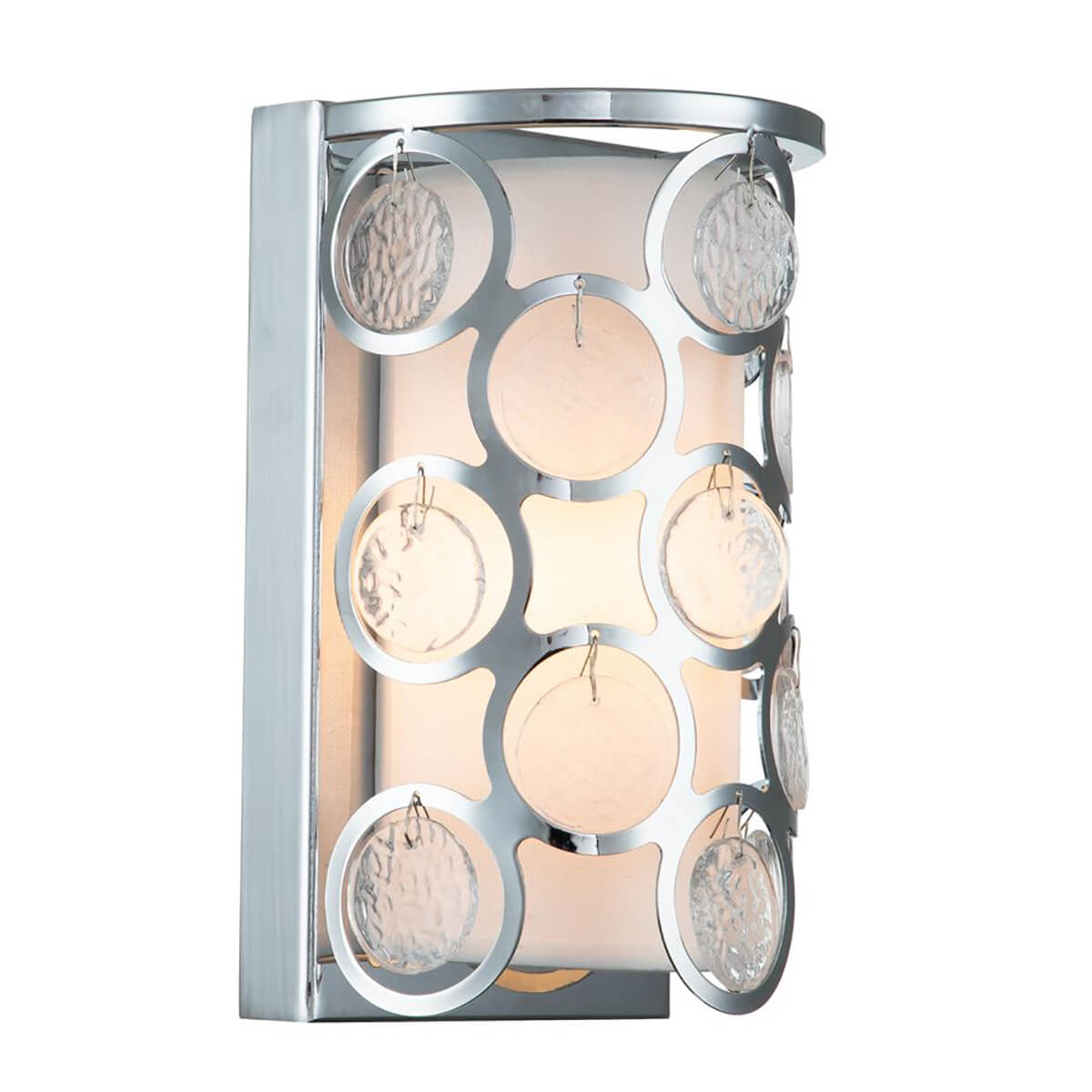 

Настенный светильник Indigo Monile 13010/1W Nickel V000213, Никель, V000213 Monile