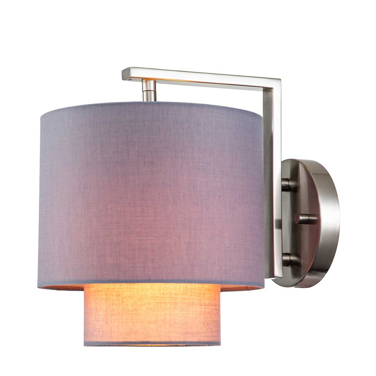 

Бра Indigo Nebbia 13020/1W Nickel V000355, Серый, V000355 Nebbia