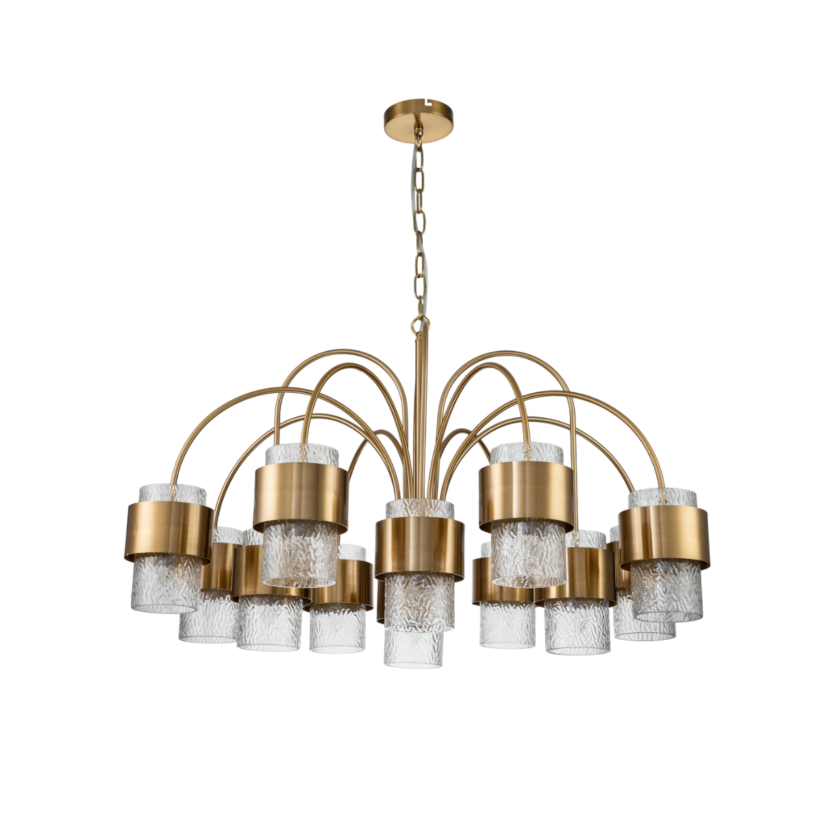 

Подвесная люстра Indigo ELEGANZA 12019/A/12P Brass V000324, Бронза, V000324 ELEGANZA