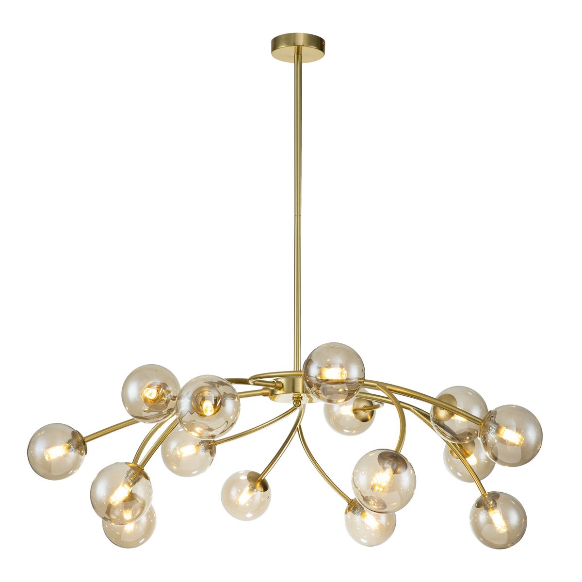 

Подвесная люстра Indigo Intero 11024/15R Gold V000226, Золотой, V000226 Intero