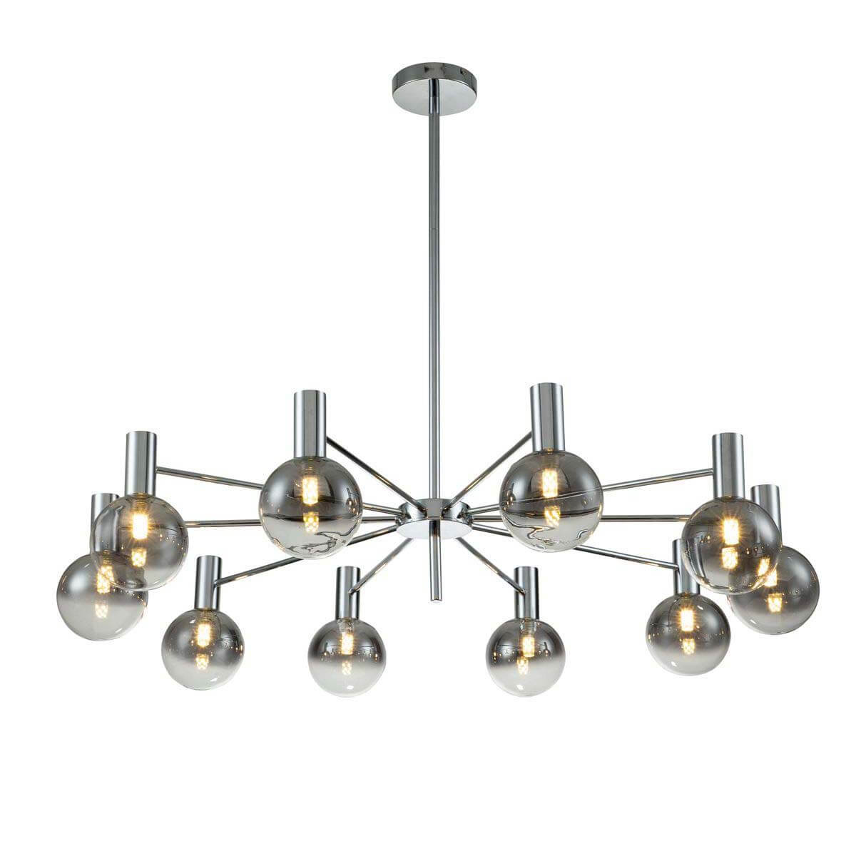 

Подвесная люстра Indigo Collana 13015/10R Chrome V000225, Дымчатый, V000225 Collana