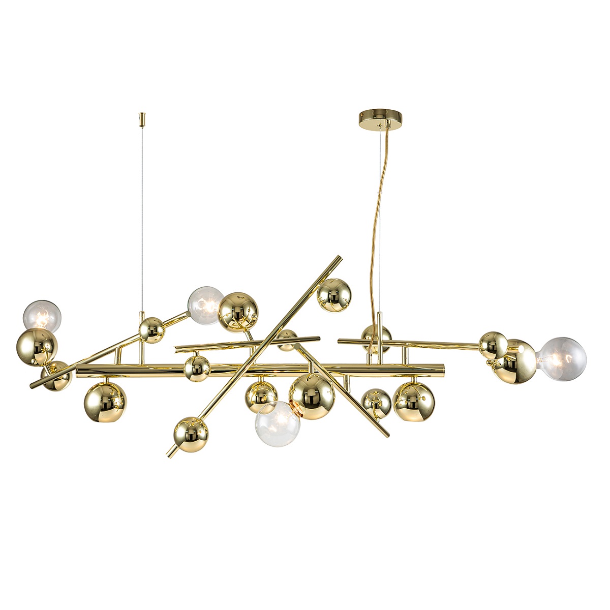 

Подвесная люстра Indigo Saldo 11033/6PL Gold V000332, Золотой, V000332 Saldo